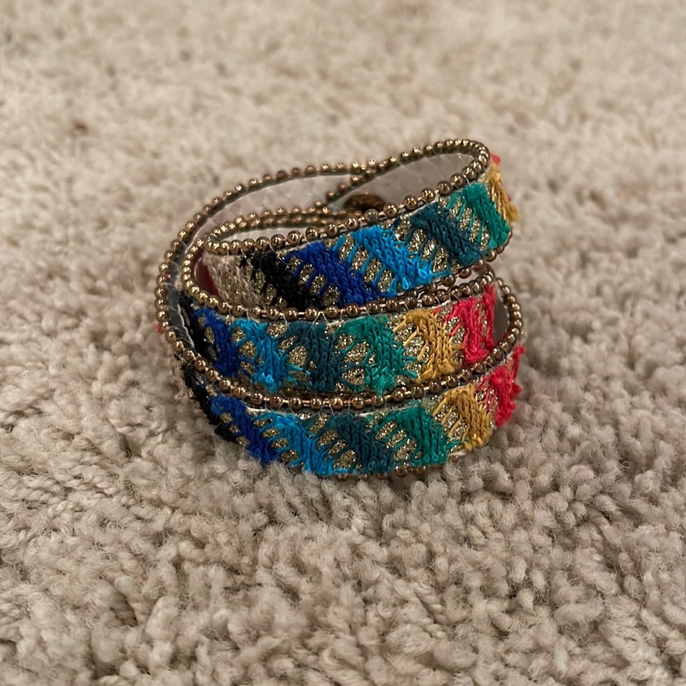 Multi color wrap bracelet!